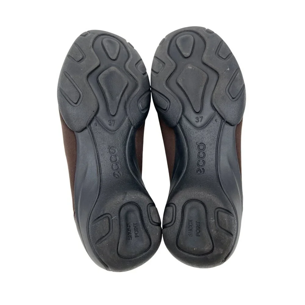Ecco Women's size 37 eu US size 7 Stretch‎ Slip On Flat Felecia